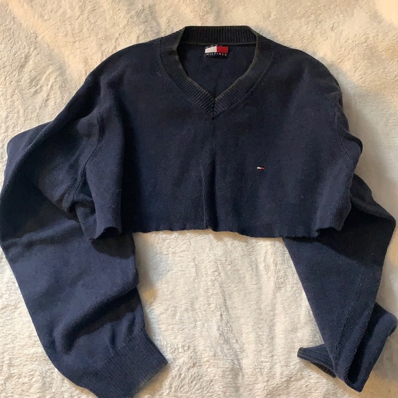 Cropped Tommy Hilfiger sweater - Picture 1 of 1
